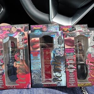 IONI Makeup Lipstick/Gloss Set - Lola, & Margarita, Paloma